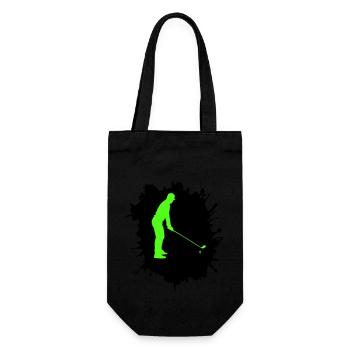 Golf Blobs - Sac à bouteille - noir - Devant