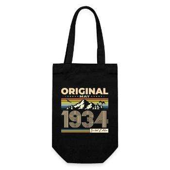 Original Mai 1934 Vintage 1934 Anniversaire 1934 - Sac à bouteille - noir - Devant