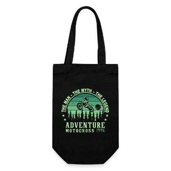 1996 Geburtstag geboren im Jahr 1996 Retro Vintage - Geschenkbeutel für Flaschen - Schwarz - Vorne