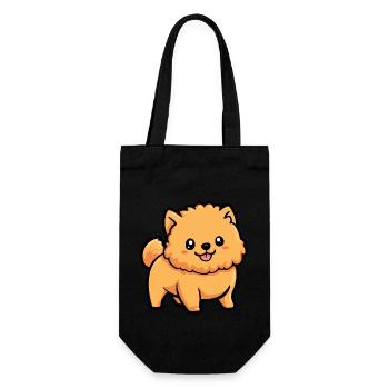Chow Chow Dog Comic Cute - Gift Bag for Bottles - black - Front