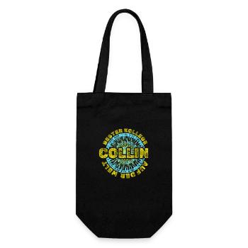 Collin comme prénom - Sac à bouteille - noir - Devant
