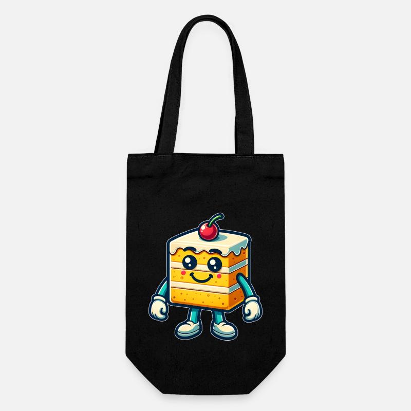 Gâteau joyeux - Sac à bouteille - noir