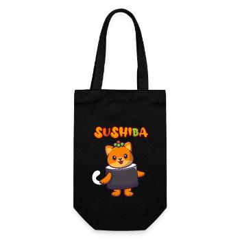 Shiba Inu - Sushiba - Sac à bouteille - noir - Devant