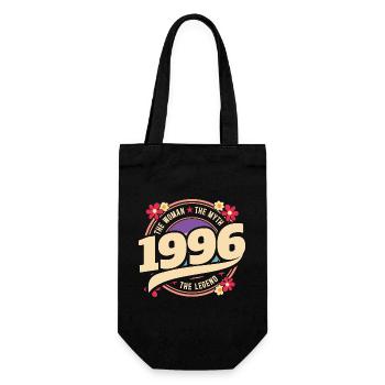 1996 Légende 30 Ans Anniversaire Femme - Sac à bouteille - noir - Devant