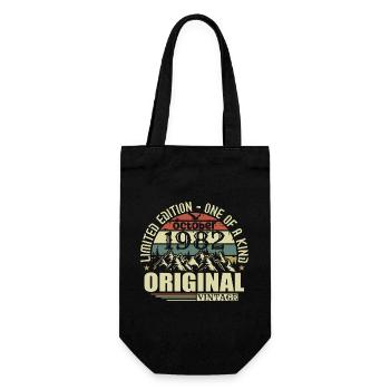 Octobre 1982 - Cadeau d’anniversaire 43 octobre - Sac à bouteille - noir - Devant