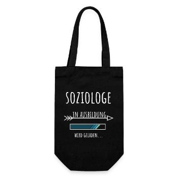 Sociologie Profession étudiante Sociologue de l’éducation - Sac à bouteille - noir - Devant