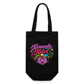 Costume de carnaval de chat - Sac à bouteille - noir - Devant