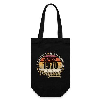 Cadeau D'anniversaire Avril 1970 - Sac à bouteille - noir - Devant