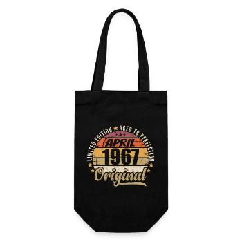 Cadeau D'anniversaire Avril 1967 - Sac à bouteille - noir - Devant