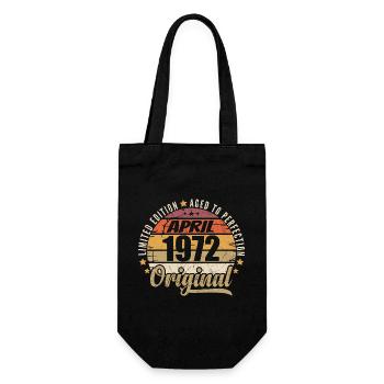 Cadeau D'anniversaire Avril 1972 - Sac à bouteille - noir - Devant