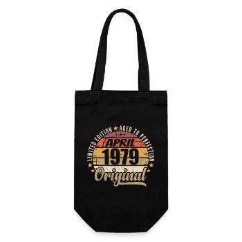 Cadeau D'anniversaire Avril 1979 - Sac à bouteille - noir - Devant