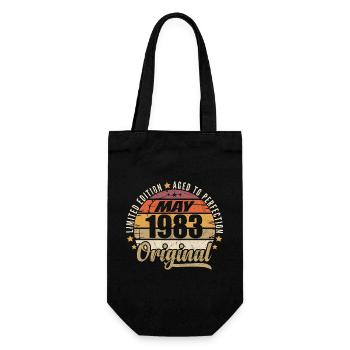 Vintage Design May 1983 Limited Edition May 1983 - Gift Bag for Bottles - black - Front