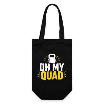Oh mon pouvoir de quatre kettlebells - Sac à bouteille - noir - Devant
