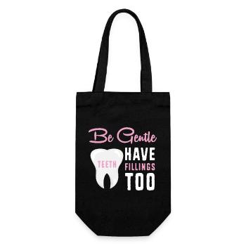 Hygiéniste dentaire Dentiste dentaire - Sac à bouteille - noir - Devant
