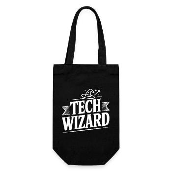 Magicien Technologique - Sac à bouteille - noir - Devant