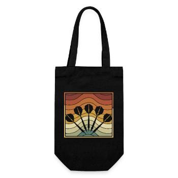 Dart Darts - Gift Bag for Bottles - black - Front