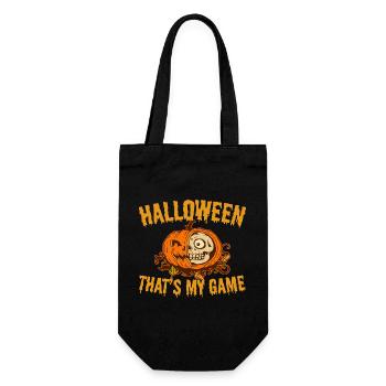 Halloween Party - Halloween That's My Game - Geschenkbeutel für Flaschen - Schwarz - Vorne
