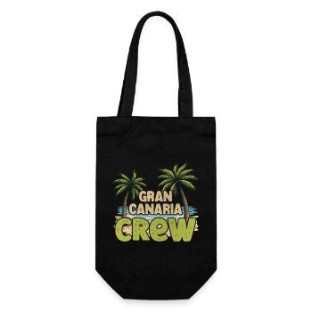 Gran Canaria Crew - Geschenkbeutel für Flaschen - Schwarz - Vorne