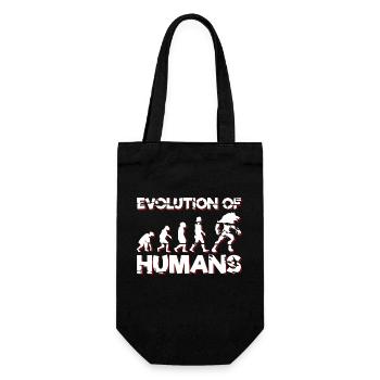 Evil Cute Colorful Big Brother - Gift Bag for Bottles - black - Front