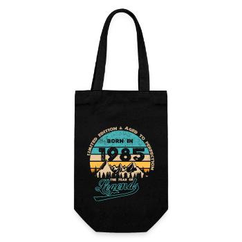 Legends 1985 - Gift Bag for Bottles - black - Front