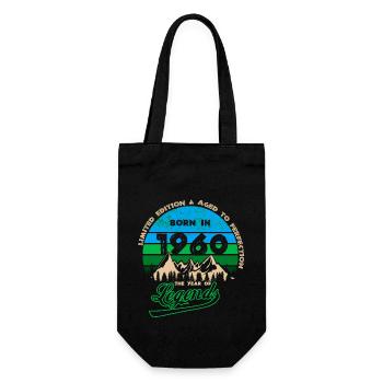 Legends 1960 - Gift Bag for Bottles - black - Front