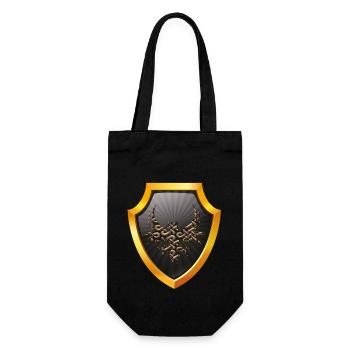 Logo du bouclier Esports Emblème Épée Symbole de l’emblème Aigle - Sac à bouteille - noir - Devant