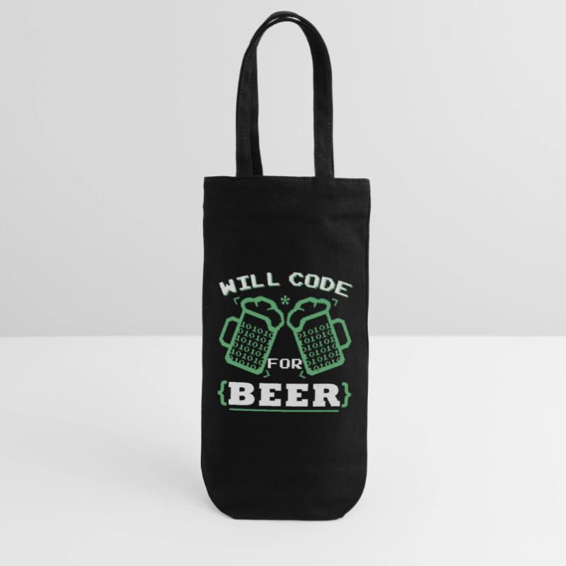 Lustige Programmierung Coder Programmierer Coder Codierung Geschenkbeutel für Flaschen