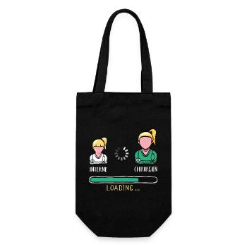 Chargement Interne Médecin Humour Futur Chirurgien - Sac à bouteille - noir - Devant