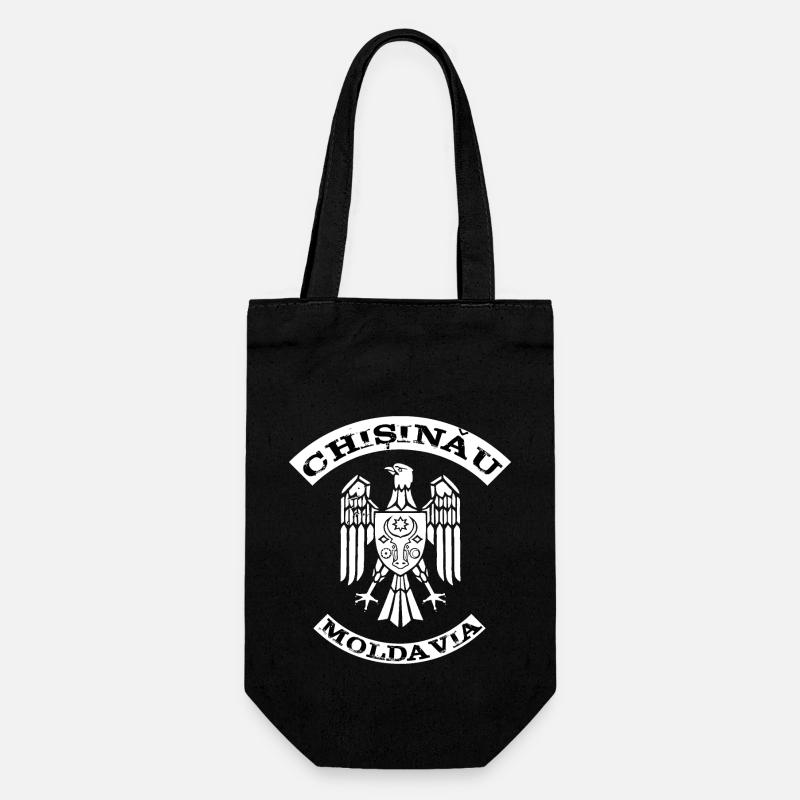 Chișinău Moldavia - Gift Bag for Bottles - black