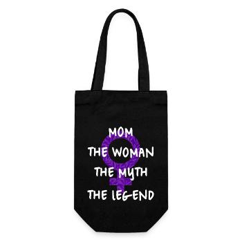 Mère Femme - Mythe - Légende - Sac à bouteille - noir - Devant
