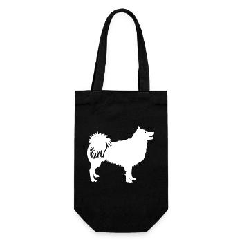 Hund Dog - Geschenkbeutel für Flaschen - Schwarz - Vorne