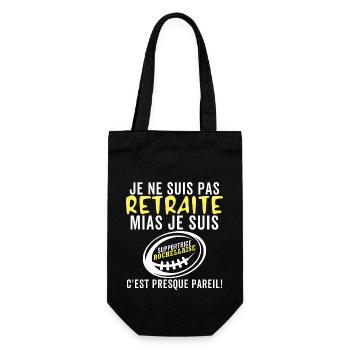 Rugby La Rochelle 2 Etoiles Rochelais Rugbyman - Sac à bouteille - noir - Devant