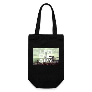 LEGENDARY Design - Gift Bag for Bottles - black - Front