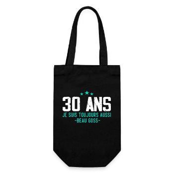 Beau goss Cadeau Anniversaire 30 ans Humour - Sac à bouteille - noir - Devant