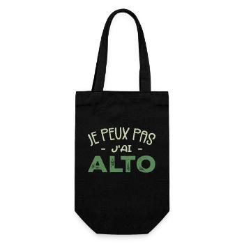Je Peux Pas J'ai Alto Cadeau Musicien - Sac à bouteille - noir - Devant