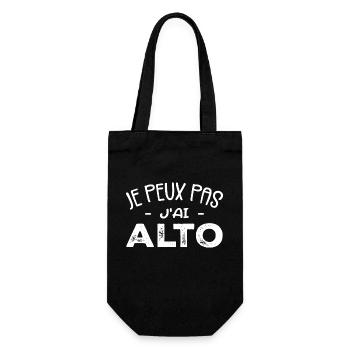 Je Peux Pas J'ai Alto Cadeau Musicien - Sac à bouteille - noir - Devant