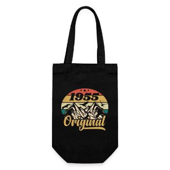Original 1955 Vintage Anniversaire Cadeau 1955 - Sac à bouteille - noir - Devant