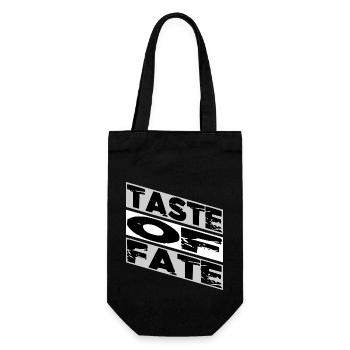 navigating destiny embracing destiny - Gift Bag for Bottles - black - Front
