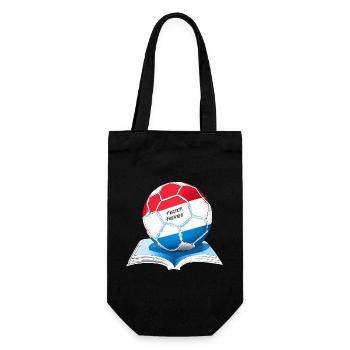 French fashion in a modern design - Gift Bag for Bottles - black - Front