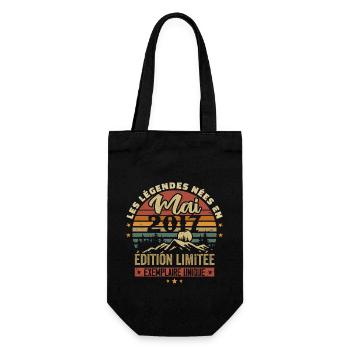 Les légendes Nées en Mai 2017 Cadeau 2017 Vintage - Sac à bouteille - noir - Devant