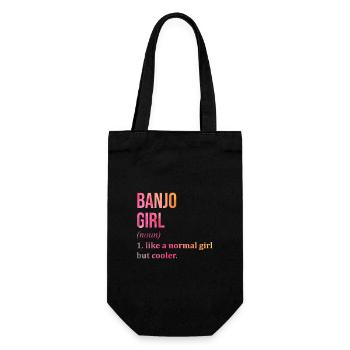 Banjo - Gift Bag for Bottles - black - Front