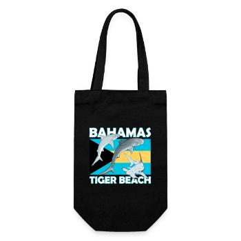 Tiger Beach, Bahamas - Sac à bouteille - noir - Devant