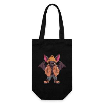 Bat Mode Hiver - Sac à bouteille - noir - Devant