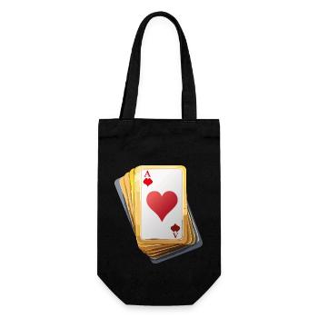 CARDS - Geschenkbeutel für Flaschen - Schwarz - Vorne