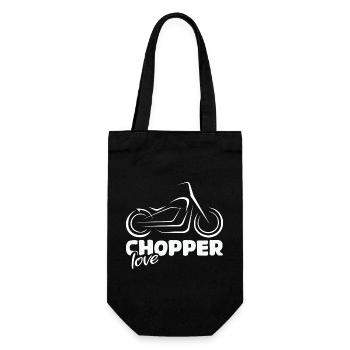 Chopper Love - Conception de ventilateur de moto - Sac à bouteille - noir - Devant