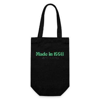 Made in 1998 - Perfection since day 1 - Gift Bag for Bottles - black - Front