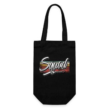 Squad - Gift Bag for Bottles - black - Front
