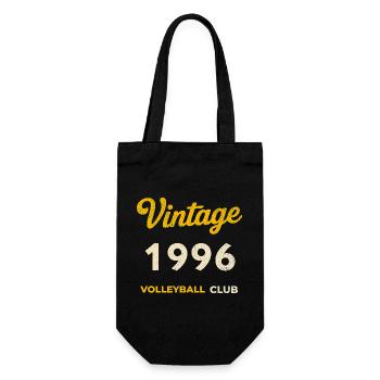 Millésime 1996 – Volleyball Club Rétro Année de naissance - Sac à bouteille - noir - Devant