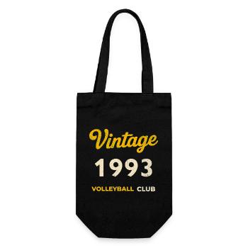 Millésime 1993 – Volleyball Club Rétro Année de naissance - Sac à bouteille - noir - Devant