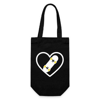 Skateboard Coeur Street Sport Passion - Sac à bouteille - noir - Devant